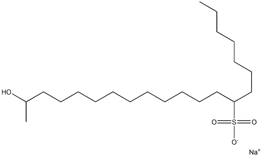 20-Hydroxyhenicosane-8-sulfonic acid sodium salt