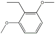 1,3-Dimethoxy-2-ethylbenzene Structure