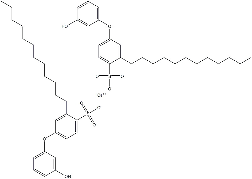 Bis(3'-hydroxy-3-dodecyl[oxybisbenzene]-4-sulfonic acid)calcium salt