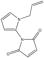 N-(1-Allyl-1H-pyrrol-2-yl)maleimide Structure