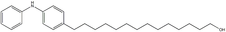 4-(14-Hydroxytetradecyl)phenylphenylamine|