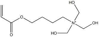 4-Acryloyloxy-N,N,N-tris(hydroxymethyl)-1-butanaminium