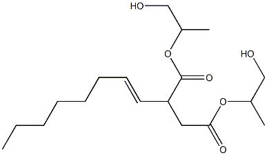 2-(1-Octenyl)succinic acid bis(2-hydroxy-1-methylethyl) ester