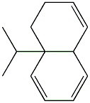 1,2,4a,8a-テトラヒドロ-8a-イソプロピルナフタレン 化学構造式