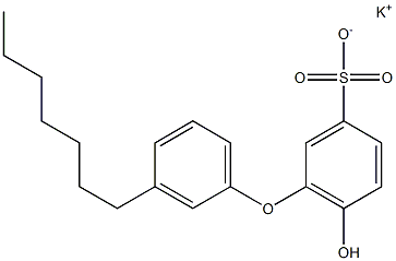 6-Hydroxy-3'-heptyl[oxybisbenzene]-3-sulfonic acid potassium salt