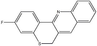 3-Fluoro-6H-[1]benzothiopyrano[4,3-b]quinoline