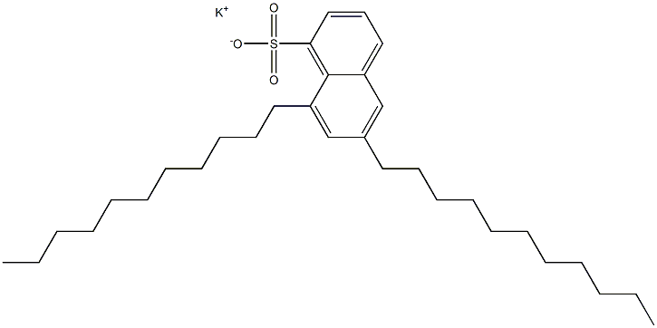 6,8-Diundecyl-1-naphthalenesulfonic acid potassium salt|