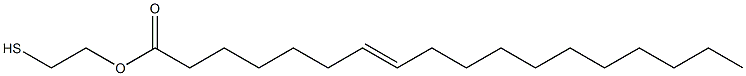 7-Octadecenoic acid 2-mercaptoethyl ester Struktur