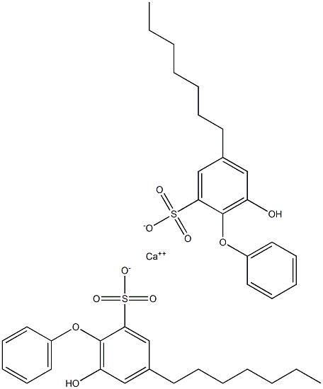 Bis(6-hydroxy-4-heptyl[oxybisbenzene]-2-sulfonic acid)calcium salt