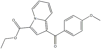 1-(4-Methoxybenzoyl)indolizine-3-carboxylic acid ethyl ester