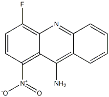 4-Fluoro-9-amino-1-nitroacridine Structure