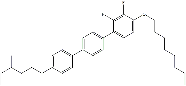 4-Octyloxy-4''-(4-methylhexyl)-2,3-difluoro-1,1':4',1''-terbenzene