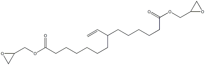 7-Vinyltetradecanedioic acid di(oxiranylmethyl) ester