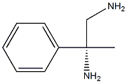[R,(-)]-2-Phenyl-1,2-propanediamine Structure