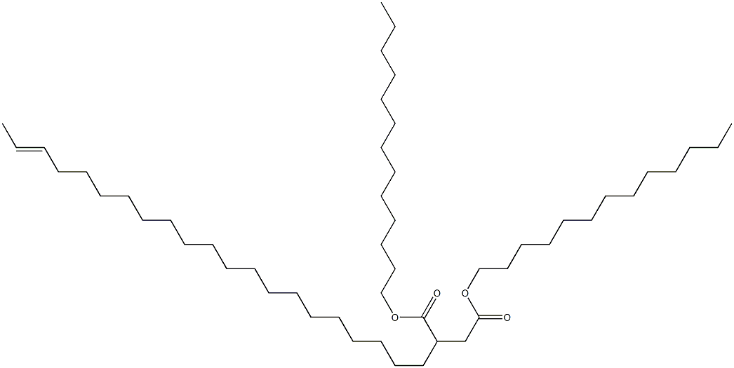 2-(19-Henicosenyl)succinic acid ditridecyl ester Structure