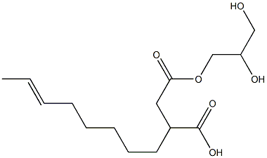 3-(6-Octenyl)succinic acid hydrogen 1-(2,3-dihydroxypropyl) ester