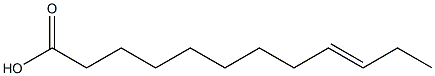 (E)-9-ドデセン酸 化学構造式
