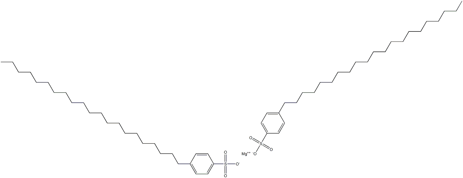Bis(4-henicosylbenzenesulfonic acid)magnesium salt Structure