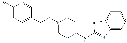 4-[2-[4-(1H-Benzoimidazole-2-ylamino)-1-piperidinyl]ethyl]phenol