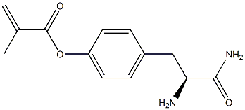 O-Methacryloyl-L-tyrosinamide 结构式