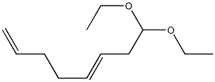 3,7-Octadienal diethyl acetal Struktur