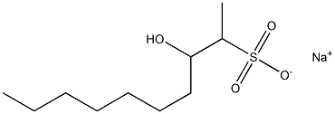 3-Hydroxydecane-2-sulfonic acid sodium salt