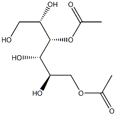 L-Glucitol 1,4-diacetate Structure