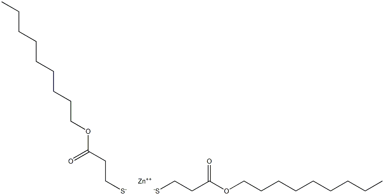 Zinc bis[2-(nonyloxycarbonyl)ethanethiolate]|