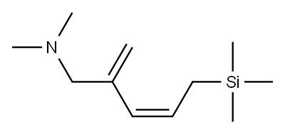 [(2Z)-4-(Dimethylaminomethyl)-2,4-pentadienyl]trimethylsilane Structure