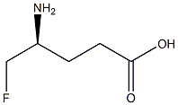 (S)-4-Amino-5-fluoropentanoic acid Struktur