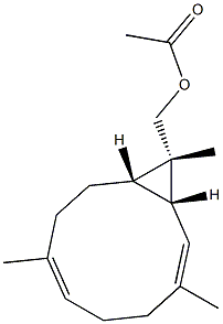 (1R,2E,6E,10S,11S)-3,7,11-Trimethylbicyclo[8.1.0]undeca-2,6-diene-11-methanol acetate