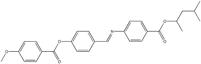 4-[4-(4-Methoxybenzoyloxy)benzylideneamino]benzoic acid (1,3-dimethylbutyl) ester