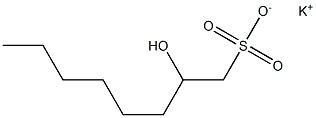 2-Hydroxyoctane-1-sulfonic acid potassium salt