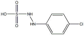 2-(p-Chlorophenyl)hydrazinesulfonic acid Structure