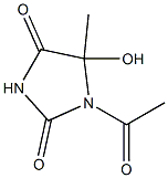 5-Hydroxy-1-acetyl-5-methylimidazolidine-2,4-dione