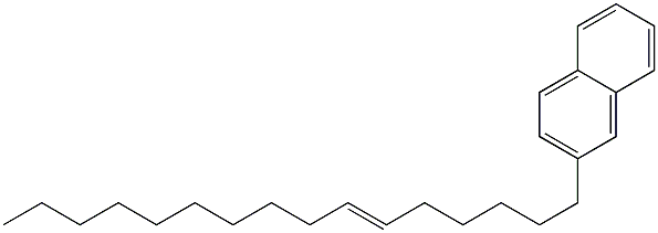  2-(6-Hexadecenyl)naphthalene