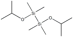 1,1,2,2-Tetramethyl-1,2-di(isopropyloxy)disilane Structure