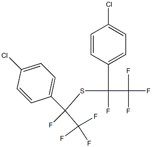 p-Chlorophenyl(1,2,2,2-tetrafluoroethyl) sulfide Struktur