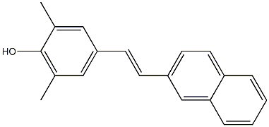 4-[(E)-2-(2-Naphthalenyl)ethenyl]-2,6-dimethylphenol