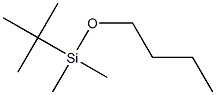 1-(tert-Butyldimethylsiloxy)butane Structure