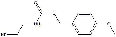 2-Mercaptoethylcarbamic acid 4-methoxybenzyl ester