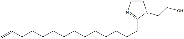 2-(13-Tetradecenyl)-2-imidazoline-1-ethanol 结构式