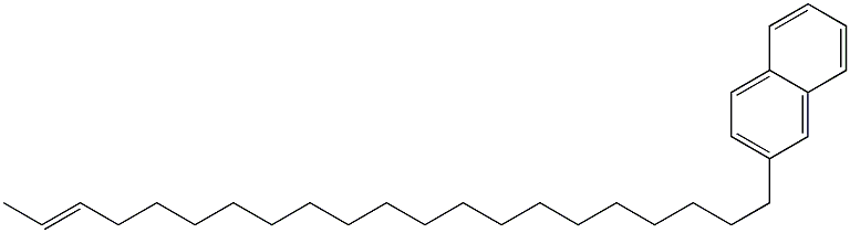 2-(19-Henicosenyl)naphthalene Structure