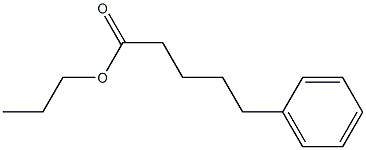 5-Phenylpentanoic acid propyl ester Structure