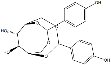 1-O,5-O:2-O,6-O-Bis(4-hydroxybenzylidene)-D-glucitol