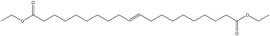 10-Icosenedioic acid diethyl ester Struktur