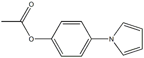 Acetic acid p-(1H-pyrrol-1-yl)phenyl ester