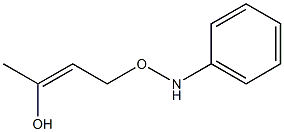 4-[(Phenylamino)oxy]-2-buten-2-ol Structure