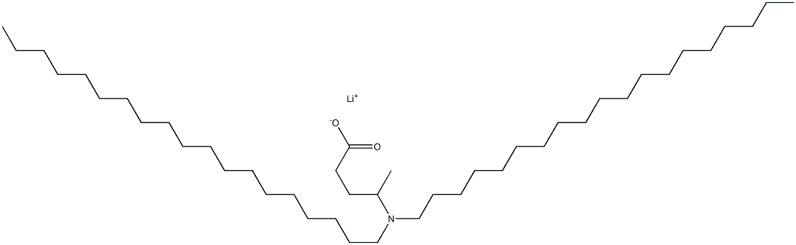 4-(Dinonadecylamino)valeric acid lithium salt