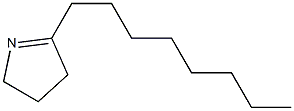 2-Octyl-1-pyrroline Struktur